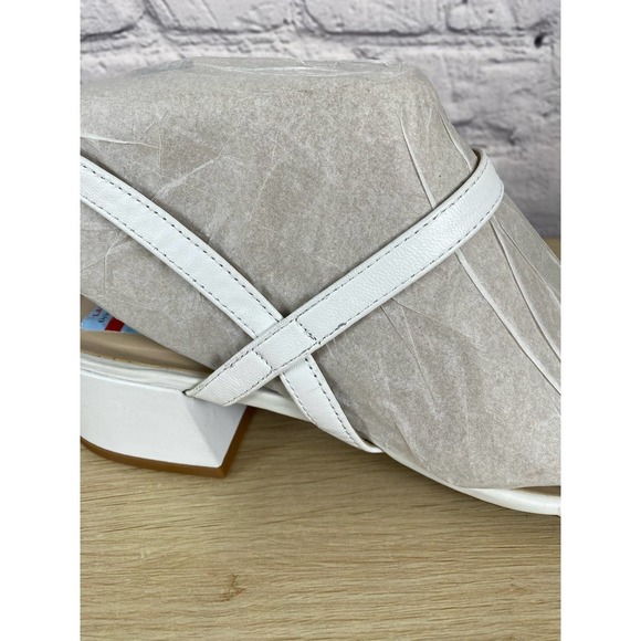 Kenneth Cole Maisie White Sandals Heels size 9.5 NWT - Picture 6 of 11